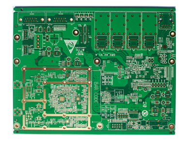 Eight-layer sinking gold industrial control motherboard